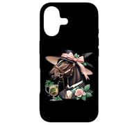 Carcasa para iPhone 17 Fancy Derby Horse with Mint Julep and Roses