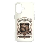 Carcasa para iPhone 17 Fantasía Fútbol Domingo Bootleggers Whisky Etiqueta Estilo