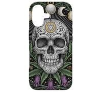 Carcasa para iPhone 17 Fases Lunares Hongo Gótico