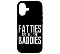 Carcasa para iPhone 17 Fatties Get All The Baddies Fanático del fútbol Divertido