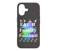 Carcasa para iPhone 17 Fe, Familia, Fútbol, Diversión de otoño Ropa de Mujer Cristiana