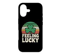 Carcasa para iPhone 17 Feeling Lucky Retro Casino Humor St Patricks Day Vibes