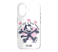 Carcasa para iPhone 17 Felix The Cat I’ve Got A Big Heart Scribble