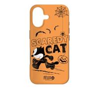 Carcasa para iPhone 17 Felix The Cat Scaredy Cat Running Halloween