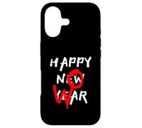 Carcasa para iPhone 17 Feliz Año Nuevo Sin Guerra Paz Antiguerra Pacifista Estilo Graffiti
