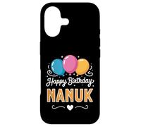 Carcasa para iPhone 17 Feliz cumpleaños Nanuk