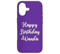 Carcasa para iPhone 17 Feliz Cumpleaños Wanda