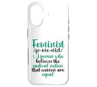 Carcasa para iPhone 17 Feminista cree Que la noción Radical de Las Mujeres es Igual a Feminista