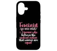 Carcasa para iPhone 17 Feminista cree Que la noción Radical de Las Mujeres es Igual a Feminista