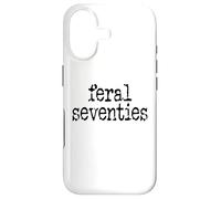 Carcasa para iPhone 17 Feral 70s Funny 70th Birthday 70 In My Feral Seventies Era