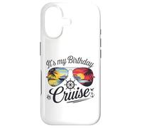 Carcasa para iPhone 17 Festive My Birthday Cruise Ship Party 2025 Hombres, Mujeres, Niños