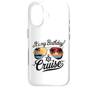 Carcasa para iPhone 17 Festive My Birthday Cruise Ship Party 2025 Hombres, Mujeres, Niños