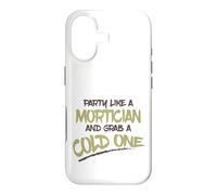 Carcasa para iPhone 17 Fiesta como Mortician Agarra Frío Un Morticiano Sarcástico