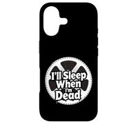 Carcasa para iPhone 17 Filmmaker Editor Horror Movie I'Ll Sleep When I'm Dead