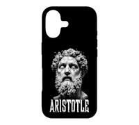 Carcasa para iPhone 17 Filosofía Divertida Aristóteles Filósofo Estatua Retrato