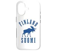 Carcasa para iPhone 17 Finlandia Suomi Alce Finlandés Finlandés Sisu Vintage