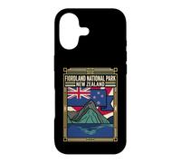 Carcasa para iPhone 17 Fiordland National Park Nueva Zelanda Bandera Gráfico de Viaje