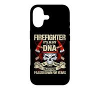 Carcasa para iPhone 17 Firefighter It's In My DNA Fireman Proud Firefighters Lovers