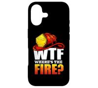 Carcasa para iPhone 17 Firefighter WTF Where's The Fire Firefighters Lovers