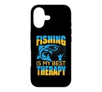 Carcasa para iPhone 17 Fishing Is My Best Therapy Fishing Lovers Outdoor Fisher