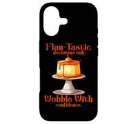 Carcasa para iPhone 17 FLAN Tastic Decisions Only Wobble with Confidence