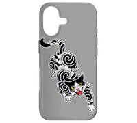 Carcasa para iPhone 17 Flash de Tatuaje de Gato Irezumi