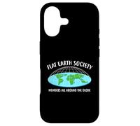 Carcasa para iPhone 17 Flat Earth Society - Camiseta con diseño de Globo para Todos los Miembros