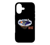 Carcasa para iPhone 17 Flat le Earth with Ice Wall Real le Eyes Realize Real Mentiras