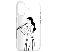 Carcasa para iPhone 17 Flautista Femenina Flautista Conjunto de Flautas