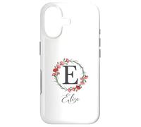 Carcasa para iPhone 17 Floral Elise Nombre Flores Nombre Personalizado Elise
