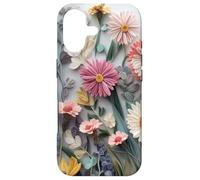 Carcasa para iPhone 17 Floral Flower Pattern Botanical Nature Garden Bloom Cute