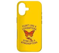 Carcasa para iPhone 17 Flotar como un lepidóptero, Picar como un himenóptero Divertido