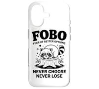 Carcasa para iPhone 17 FOBO Miedo a Las Mejores Opciones Nunca elijas, Nunca pierda