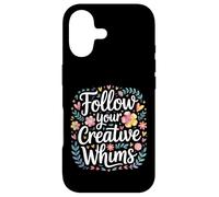 Carcasa para iPhone 17 Follow Your Creative Whims Artistic Potential Explore -