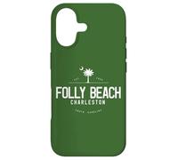 Carcasa para iPhone 17 Folly Beach Carolina del Sur Surf