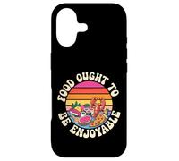 Carcasa para iPhone 17 Food Ought To Be Enjoyable Foodie Come Placer -