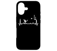 Carcasa para iPhone 17 Football Fútbol Rugby-Game Cardiogram Jugador de Football