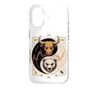 Carcasa para iPhone 17 Forex Bull Bear Currency Trader