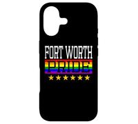 Carcasa para iPhone 17 Fort Worth Pride Texas Gay Lesbianas Queer LGBT Rainbow Flag