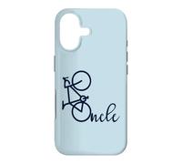 Carcasa para iPhone 17 Francia Bicicleta Francés ONCLE Tío
