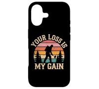 Carcasa para iPhone 17 Frase Detector de Metales Your Loss Is My Gain