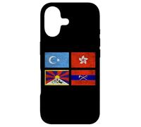 Carcasa para iPhone 17 Free Tibet UYGHURS Hong Kong Inner Mongolia China Flag