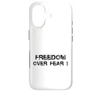 Carcasa para iPhone 17 Freedom Over Fear
