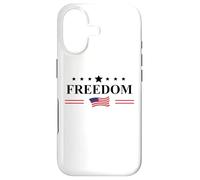 Carcasa para iPhone 17 Freedom Sign That Says Freedom Flag Legalize Freedom America