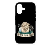 Carcasa para iPhone 17 Fresh Flush Club Hongos Bloque Rocío
