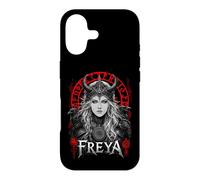 Carcasa para iPhone 17 Freya Diosa Nórdica Mitología Germánica Runas Vikingas