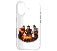 Carcasa para iPhone 17 Friends Fire Grill Brotherhood Cocinando Juntos