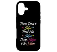 Carcasa para iPhone 17 Friends They Don't Know Funny Graphic TV Vintage Cool Art