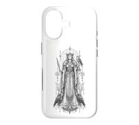 Carcasa para iPhone 17 Frigg Diosa Nórdica Cuervo Runa Reina de la Mitología Asgard