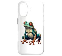 Carcasa para iPhone 17 Frog Native American Indian Style Art Pacific Northwest